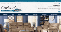 Desktop Screenshot of carlsonsfurniture.com