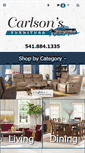 Mobile Screenshot of carlsonsfurniture.com